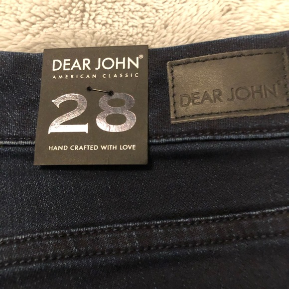 NWT American Classic Dear John Vetro Jegging Style Button/Zip Closure Dark Wash - Picture 3 of 11